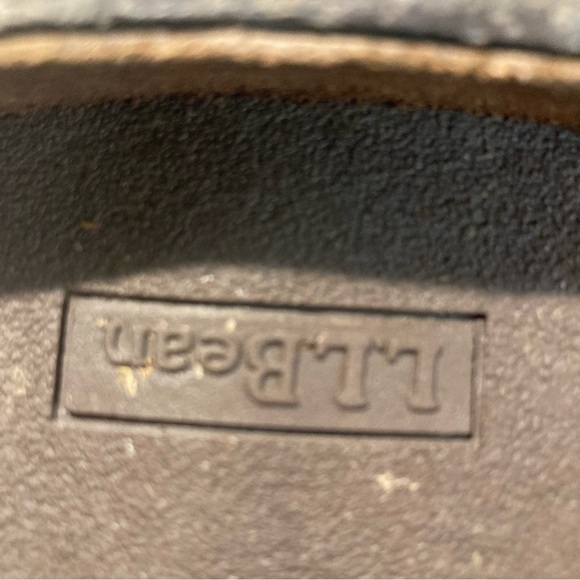 LL BEAN Sz 8.5 Knee High  Zipper Closure Moto Style Buckles Made in Brazil Boots - Picture 6 of 10